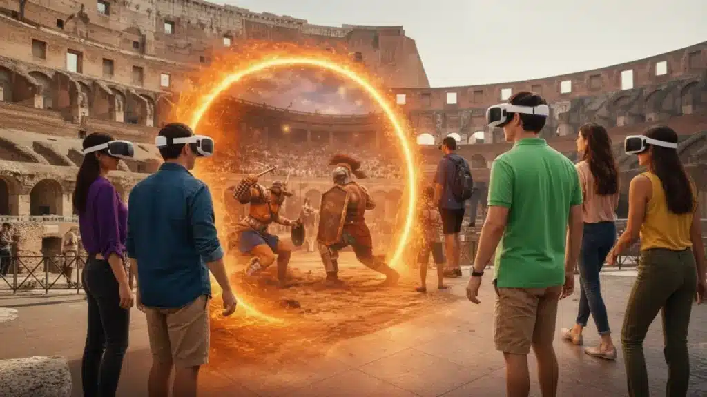 Exposição Imersiva do Coliseu em São Paulo Transporta Visitantes à Roma Antiga