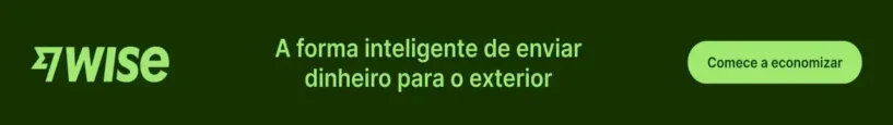 Banner Wise - A forma inteligente de enviar dinheiro para o exterior